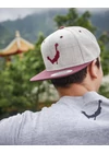 Face Team Classic Snapback szürke/gesztenyebarna