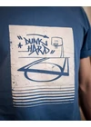 Kék Dunk Hard póló