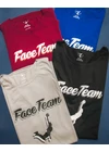Bordó Original Face Team póló