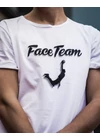 Fehér Original Face Team póló