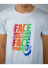 Fehér Face Team póló