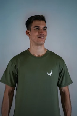 Oliva hímzett póló