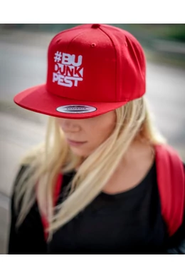 BuDUNKpest Classic Snapback piros