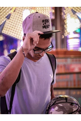 BuDUNKpest Classic Snapback szürke/fekete