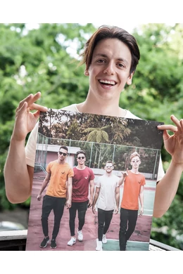 Dedikált Vlogs poszter