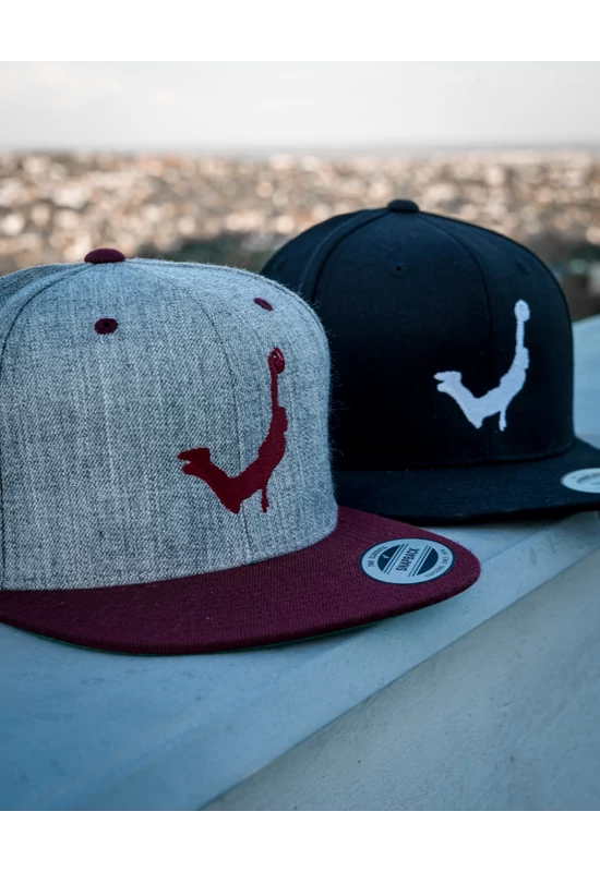 Face Team Classic Snapback szürke/gesztenyebarna
