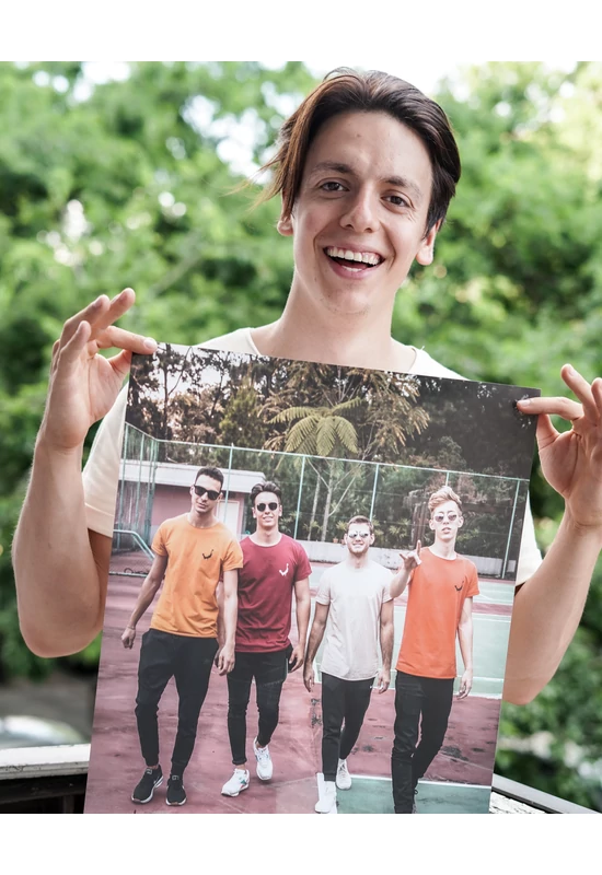 Dedikált Vlogs poszter