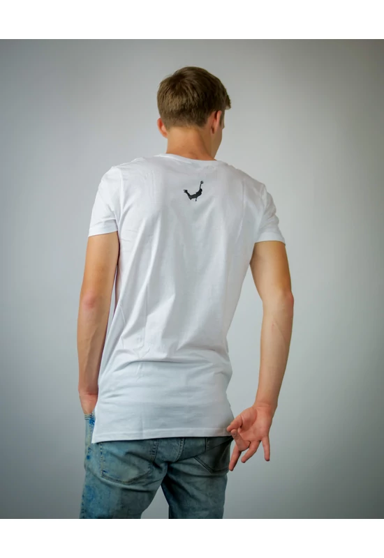 Fehér Face Team póló (XL)